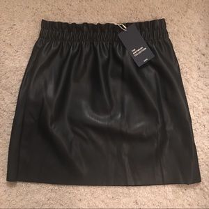 ZRAZ Faux Leather Skirt